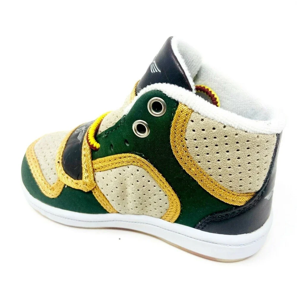 Creative Recreation Cesario Khaki Forest OB Wheat Baby Toddler Size 4 Sneakers